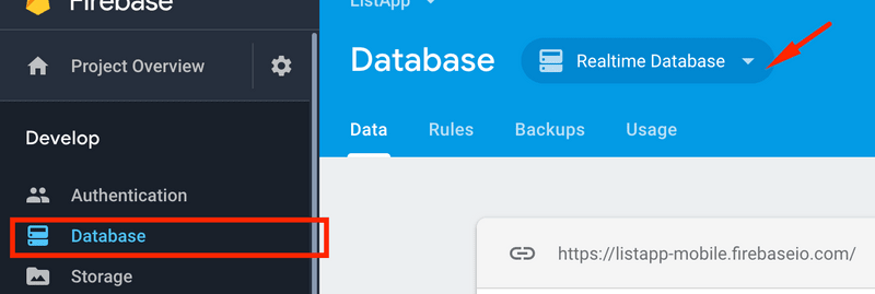 databaseFBApp